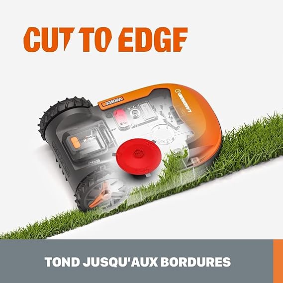 WORX - Tondeuse Robot connectée sans Fil LANDROID - jusqu'à 500m² – Image 3