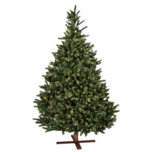 Sapin artificiel LYON SPEED DELUXE, LEDs, 275cm, Ø170cm