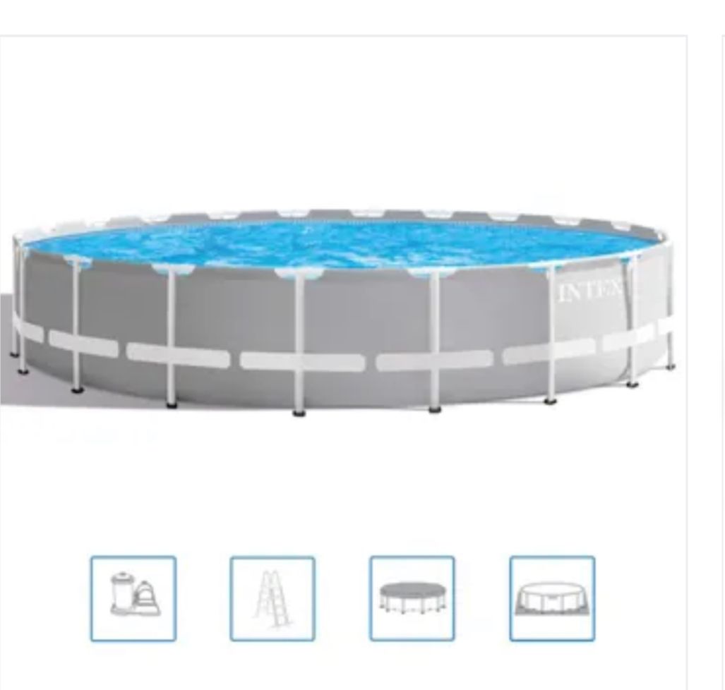 Ensemble De Piscine Prism Frame 610 X 132 Cm 26756gn INTEX