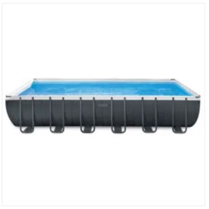 Piscine tubulaire INTEX Ultra XTR rectangulaire L. 7,32 x l. 3,66 x H 1,32m