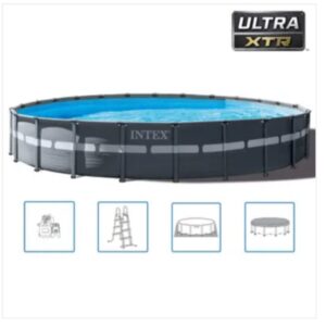 INTEX Ensemble De Piscine Ronde Ultra Xtr Frame 732 X 132 Cm 26340gn