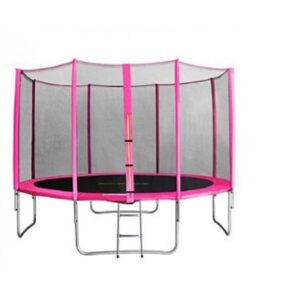 MyJump 4,00 M Trampoline de jardin rose