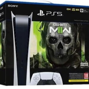 PlayStation 5 Digital Edition 825Go - Blanc + Modern Warfare II