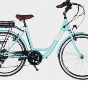 Vélo à assistance électrique Essentielb URBAN 400 vert d’eau