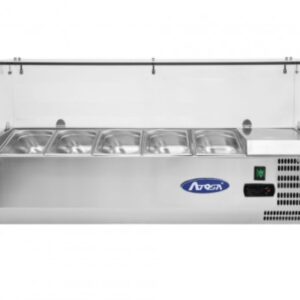 SALADETTE - PRESENTOIR A INGREDIENTS REFRIGERE COMPTOIR VITRE - PARE HALEINE