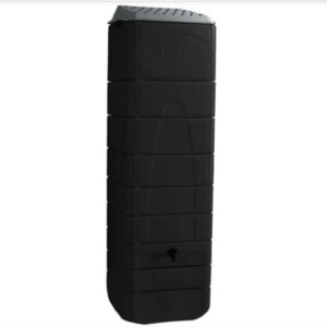 Récupérateur d'eau de pluie mural 650 L + Kit raccord chéneau - Anthracite - BelliJardin