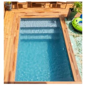 KIT PISCINE ENTERREE CASH BLOC URBAN 5x5 M + ESCALIER Référence : KIT-0100